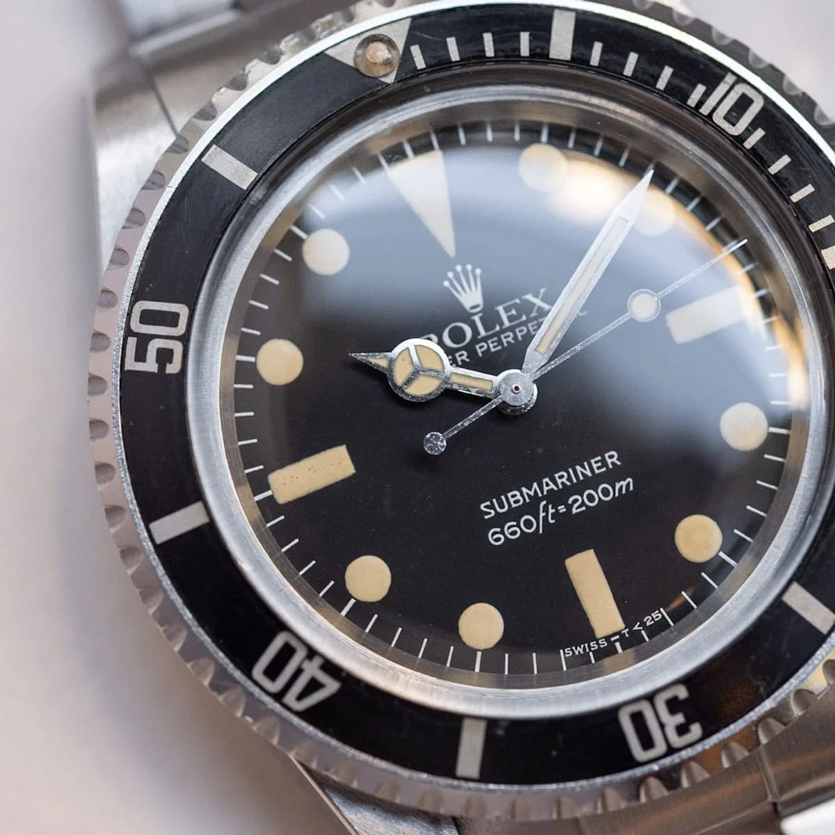 Submariner 5513 Acier "Maxi Dial" – 1984