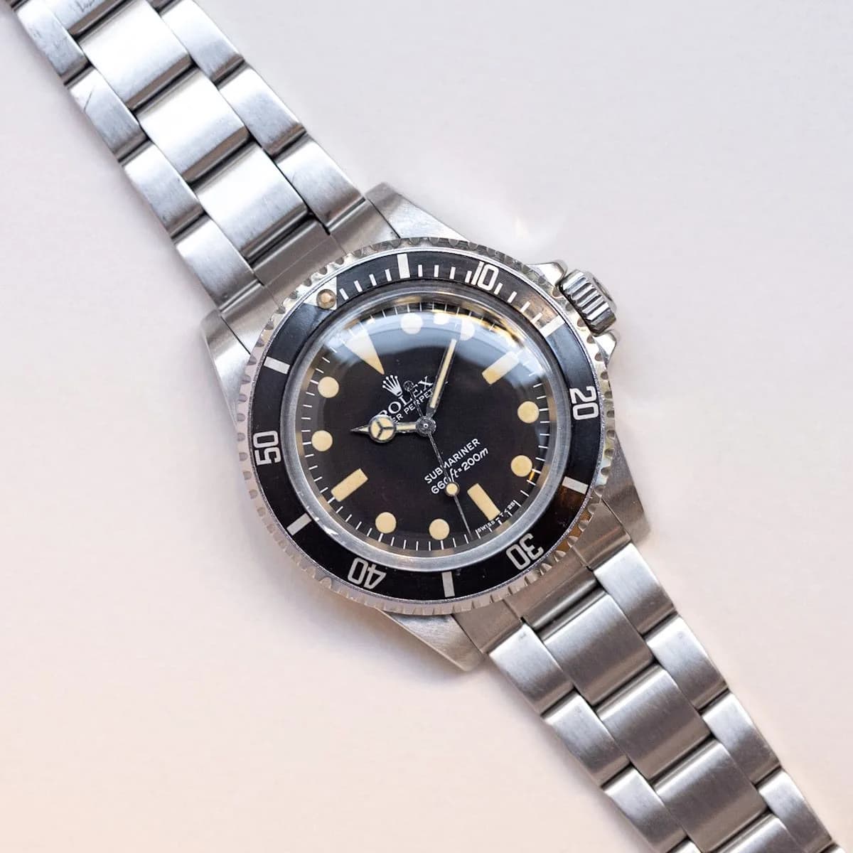 Submariner 5513 Acier "Maxi Dial" – 1984