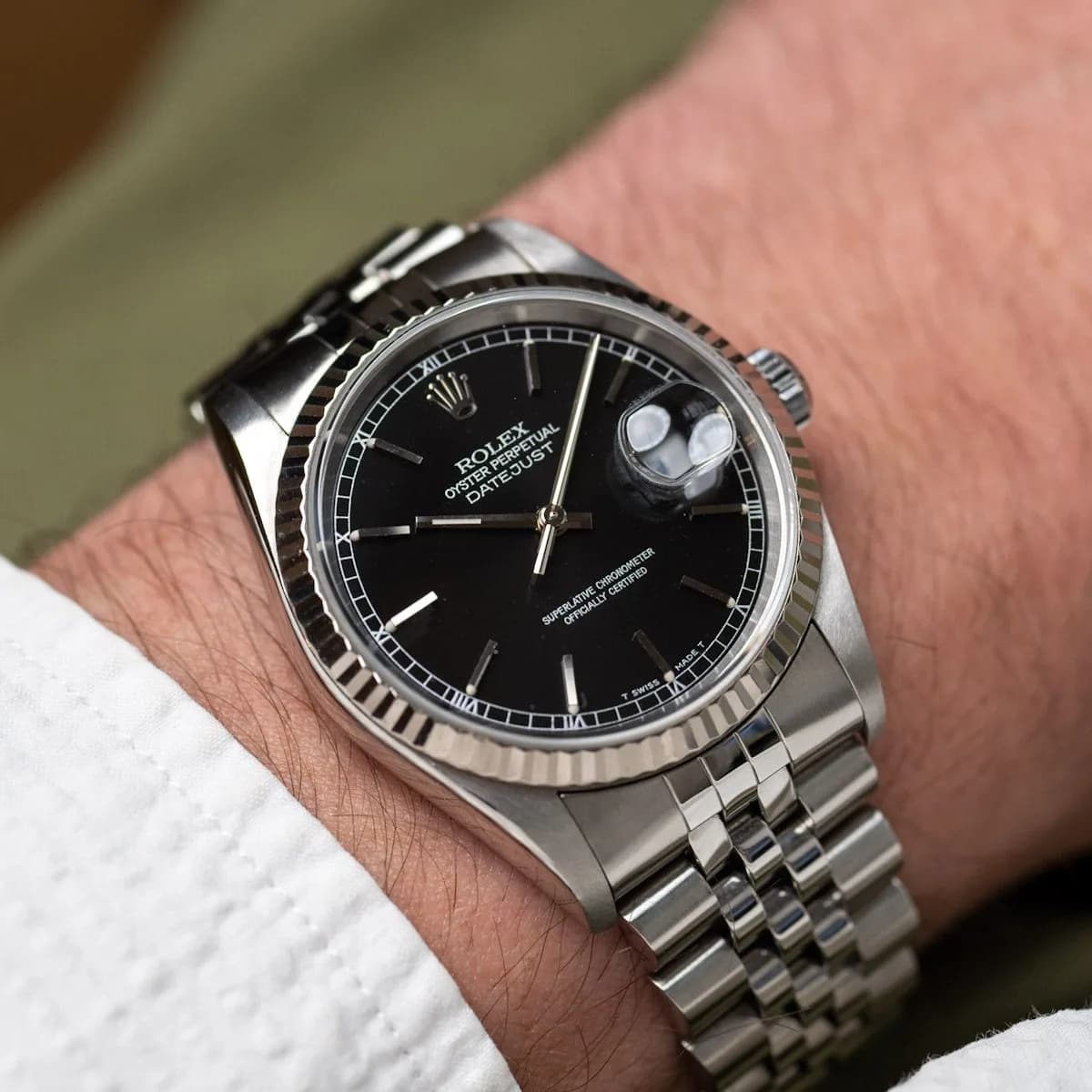 Datejust 16234 Stainless Steel  – 1997