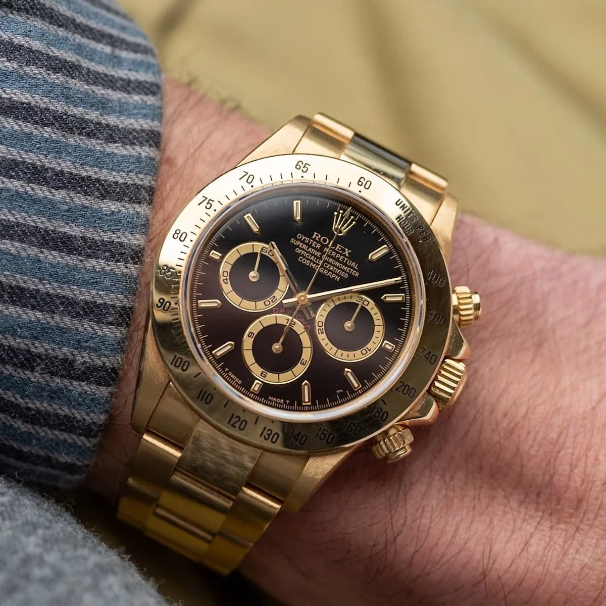 Daytona 16528 Yellow Gold "Zenith" – 1997