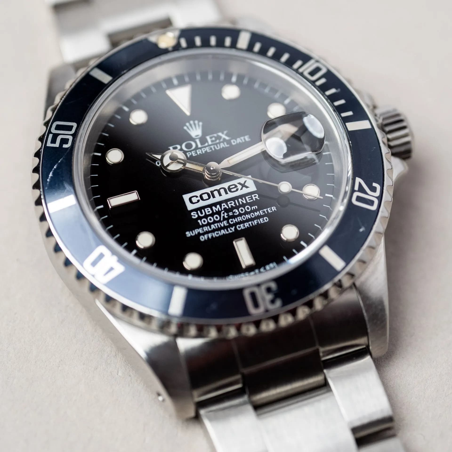 Submariner 16610 Acier "COMEX" – 1991