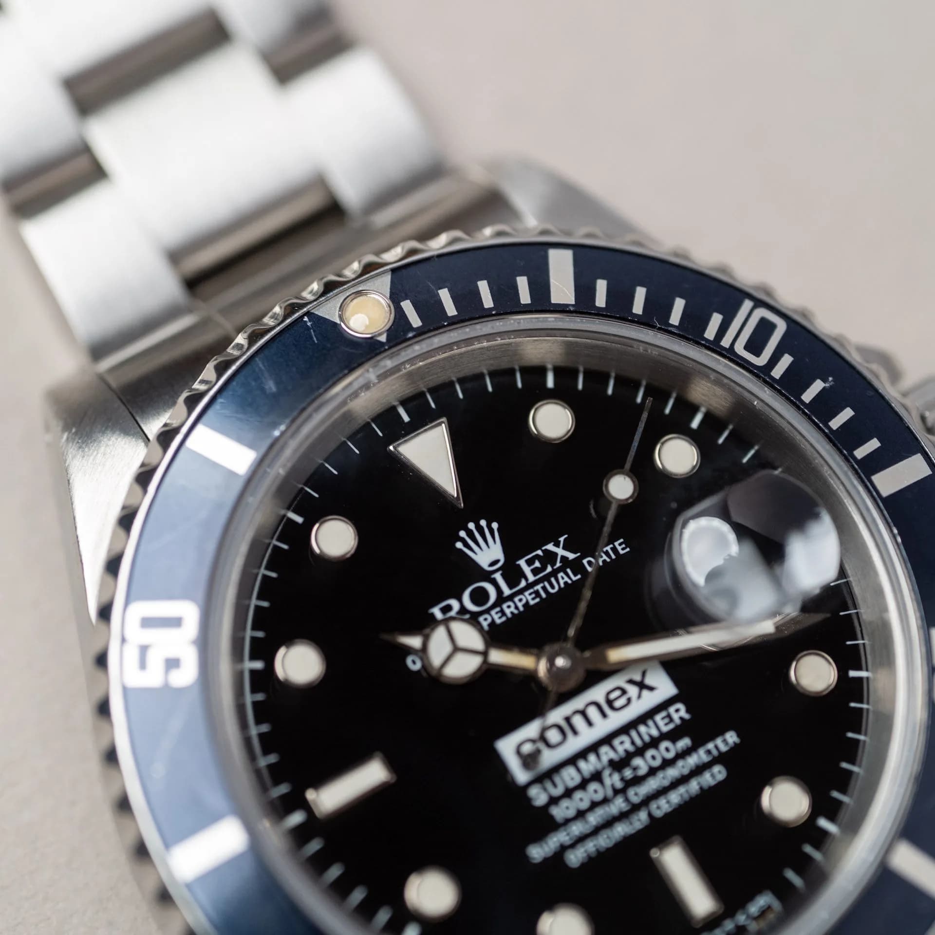 Submariner 16610 Acier "COMEX" – 1991