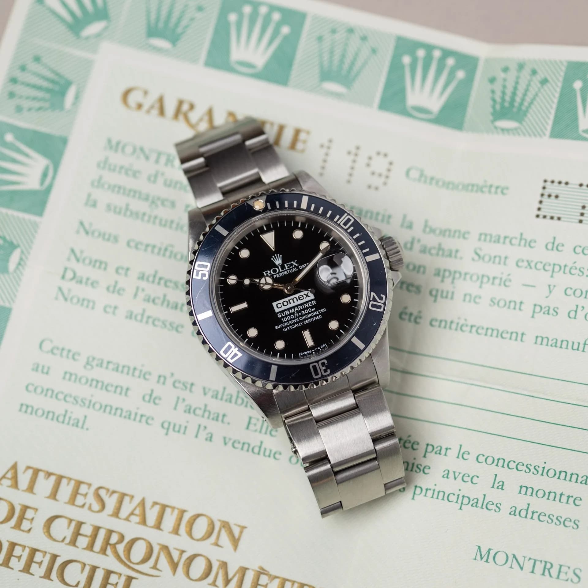 Submariner 16610 Acier "COMEX" – 1991