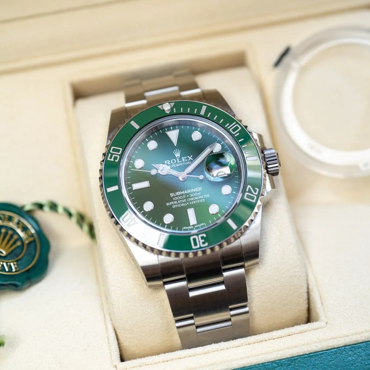 Submariner 116610LV Stainless Steel "Hulk" – 2010