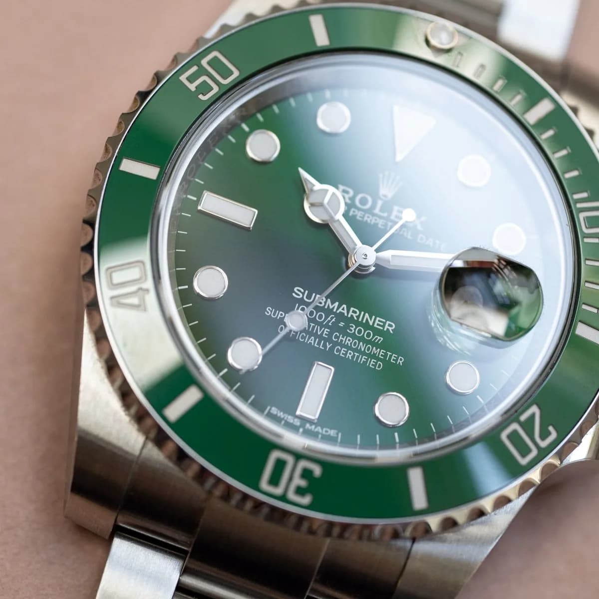 Submariner 116610LV Acier "Hulk" – 2010