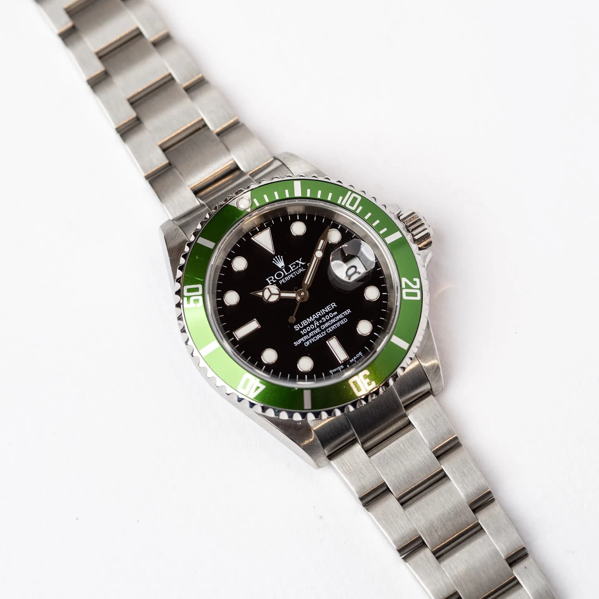 Submariner 16610LV Acier "Kermit" – 2004