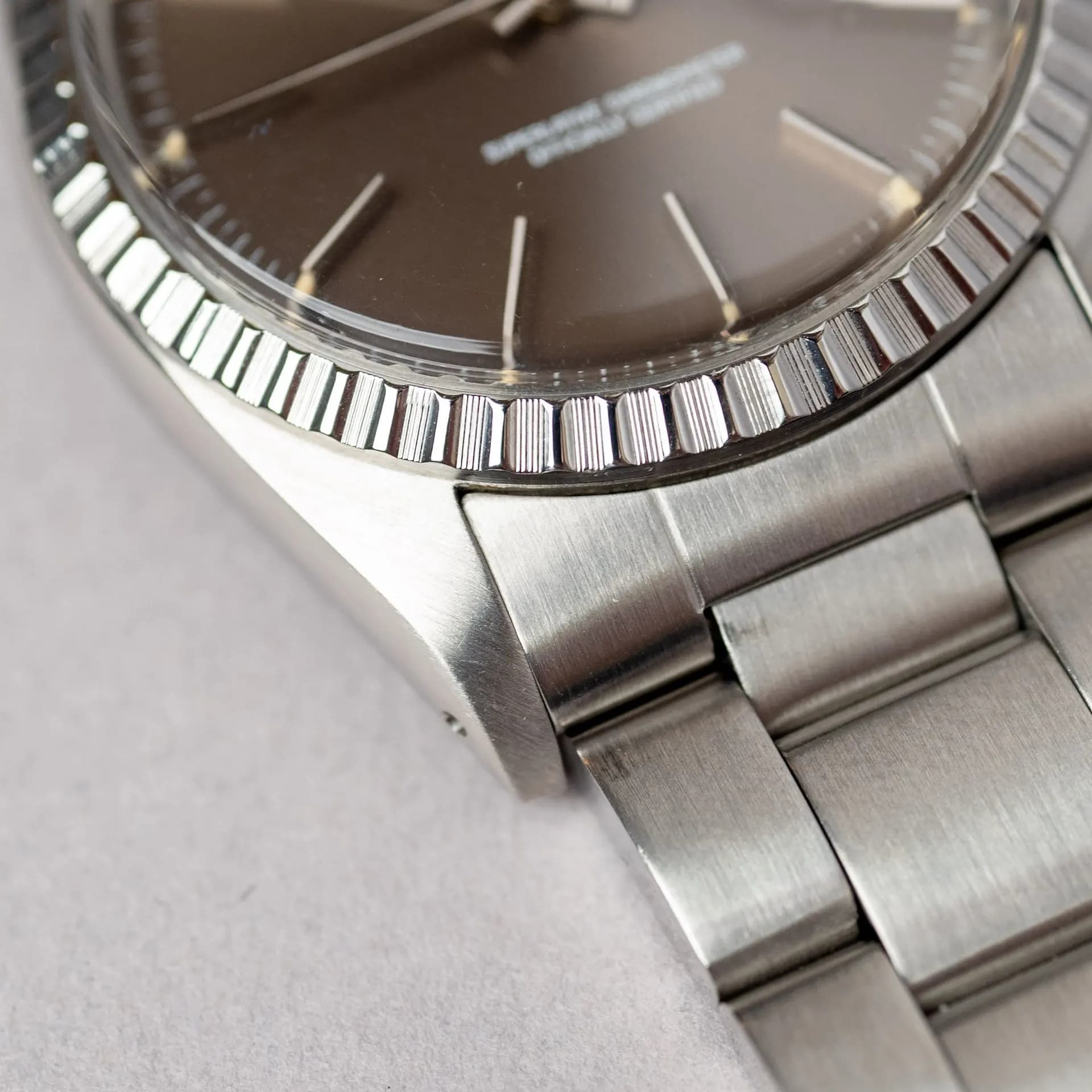 Datejust 16030 Acier "Havana Brown" – 1980