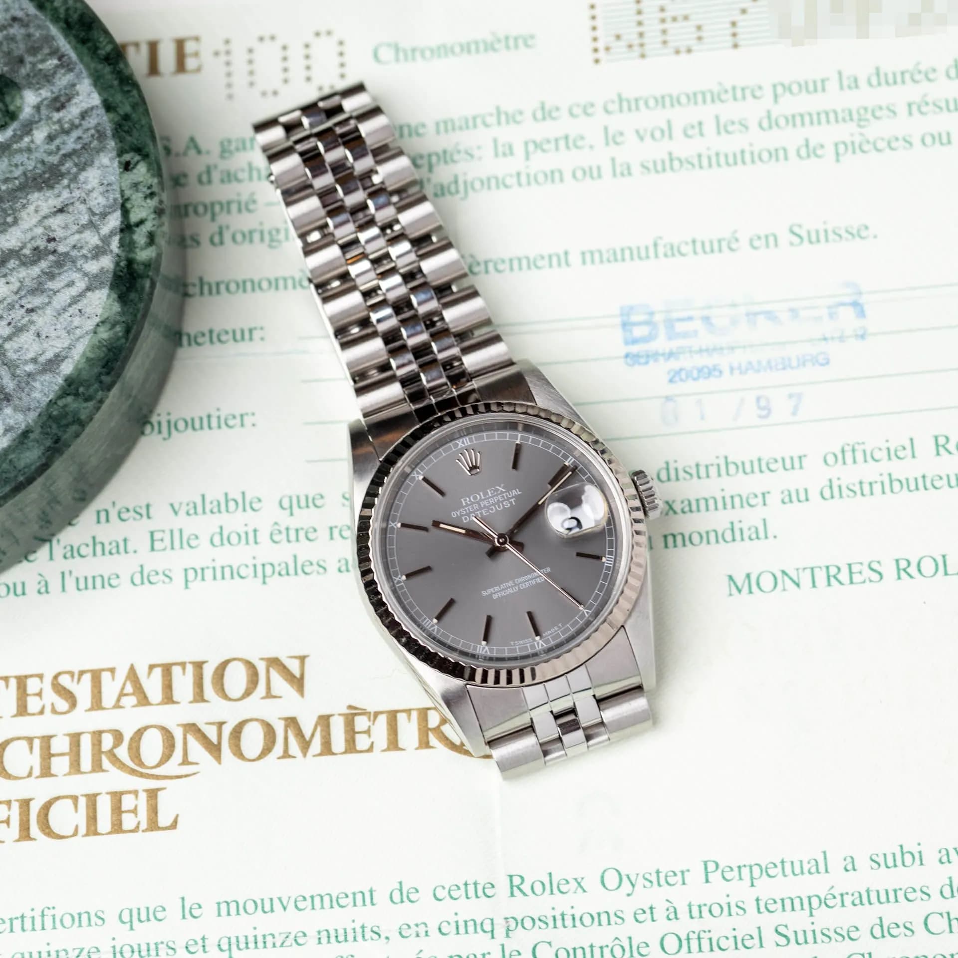 Datejust 16234 Stainless Steel  – 1995