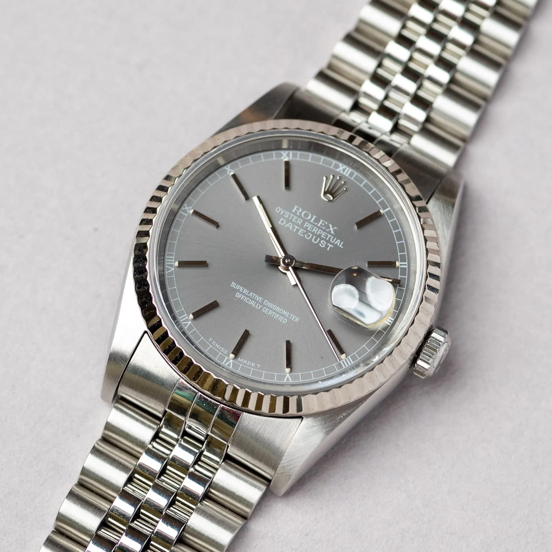 Datejust 16234 Stainless Steel  – 1995