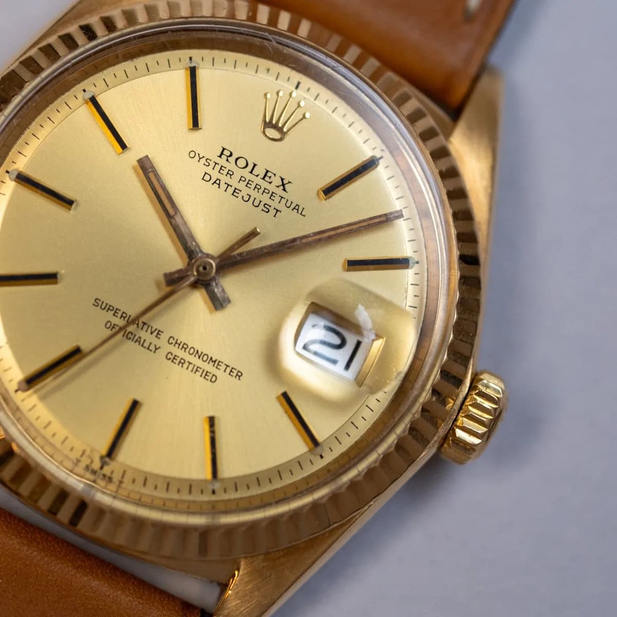 Datejust 1601/8 Or Jaune  – 1966