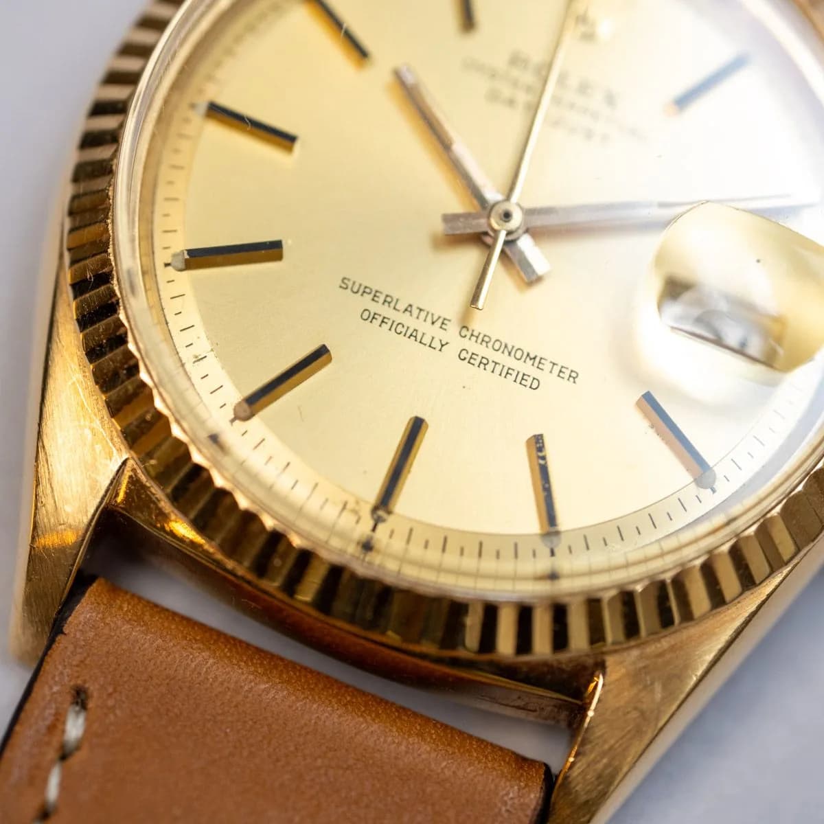 Datejust 1601/8 Or Jaune  – 1966