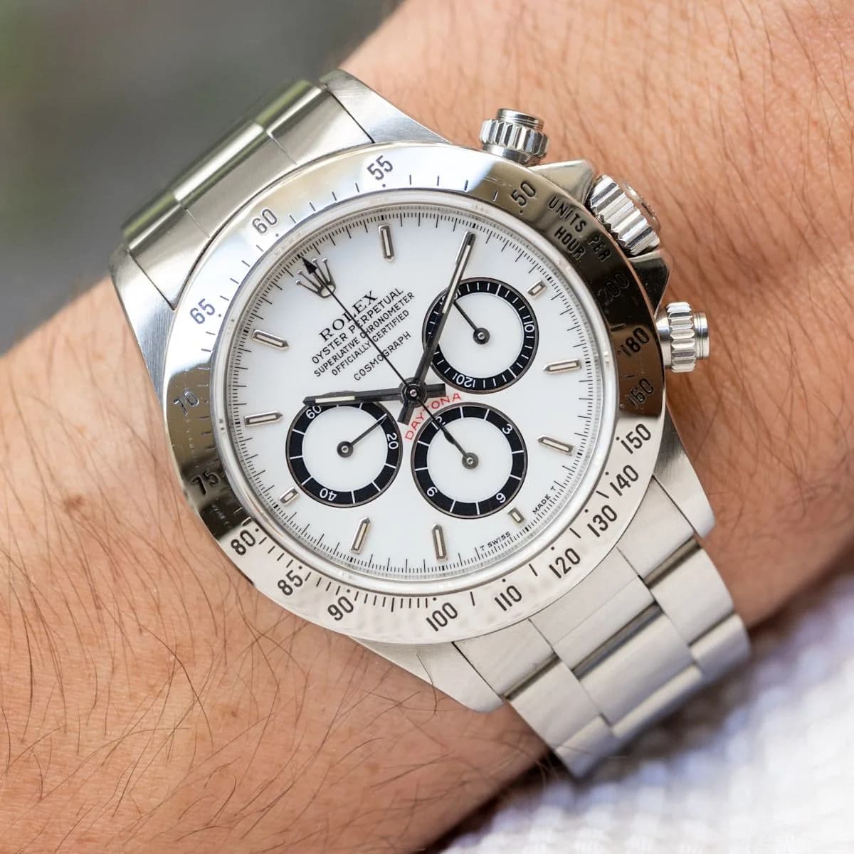 Daytona 16520 Stainless Steel "Porcelain" – 1988