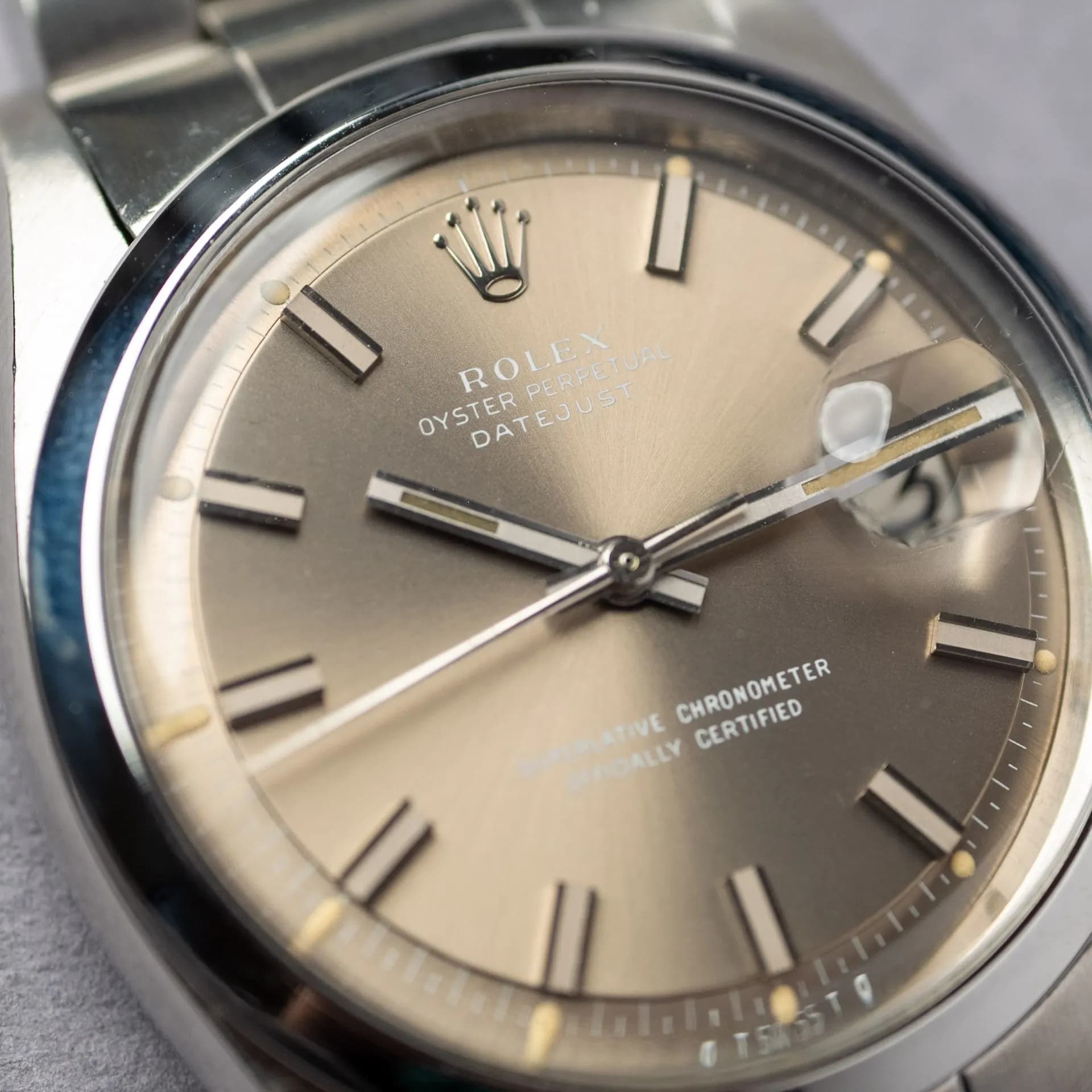 Datejust 1600 Acier "Tropical Chocolate" – 1975