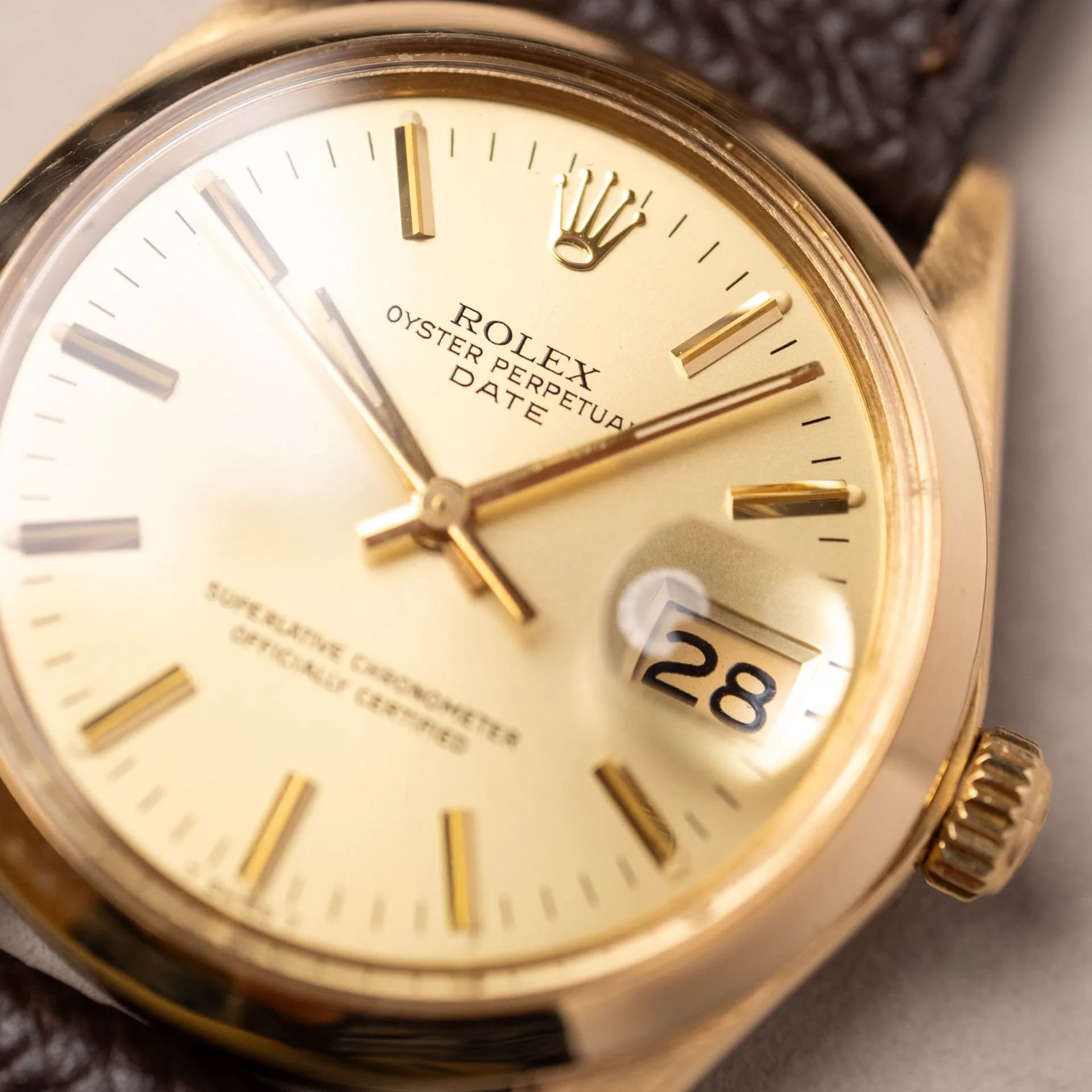 Oyster Perpetual 1500 Cuir  – 1974