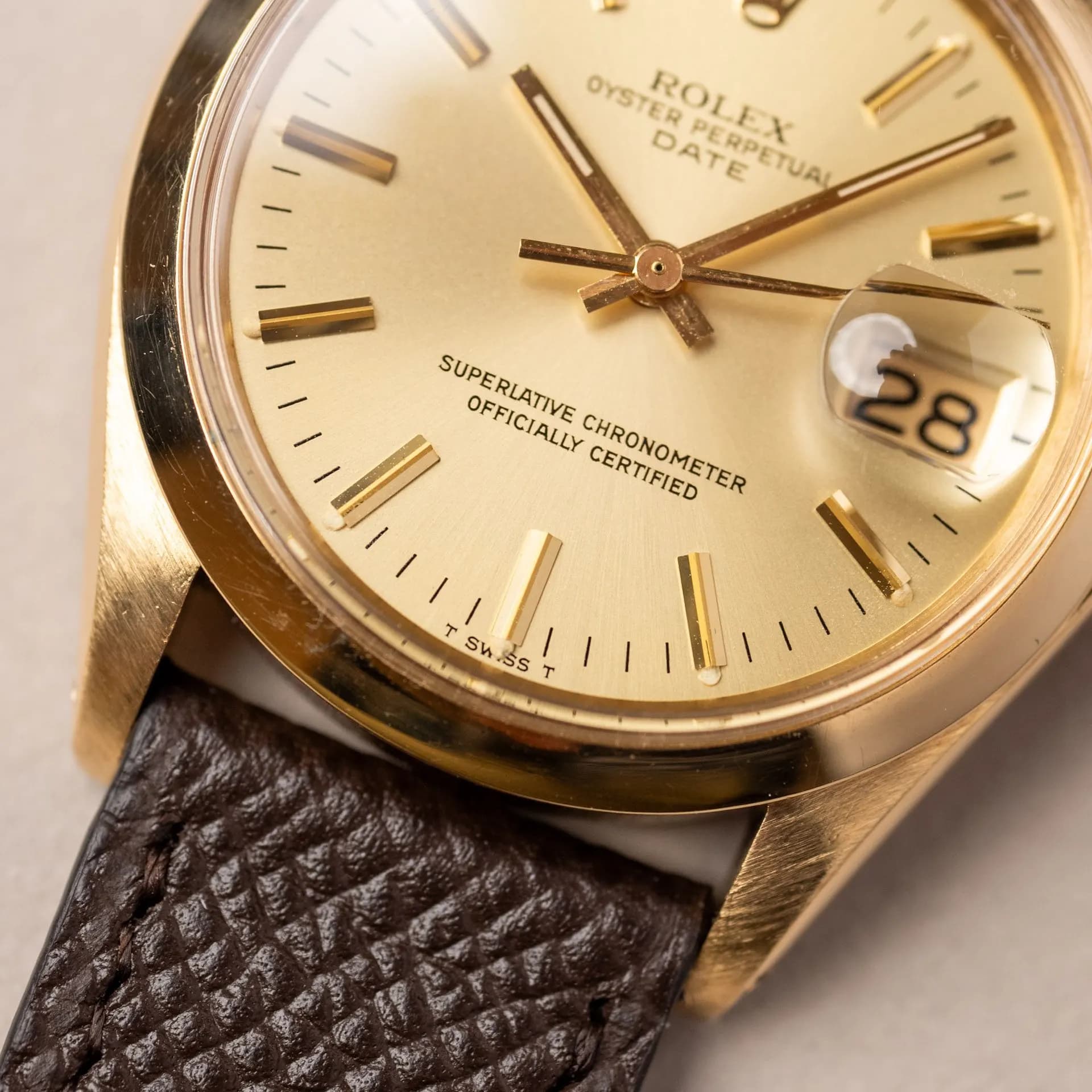 Oyster Perpetual 1500 Cuir  – 1974