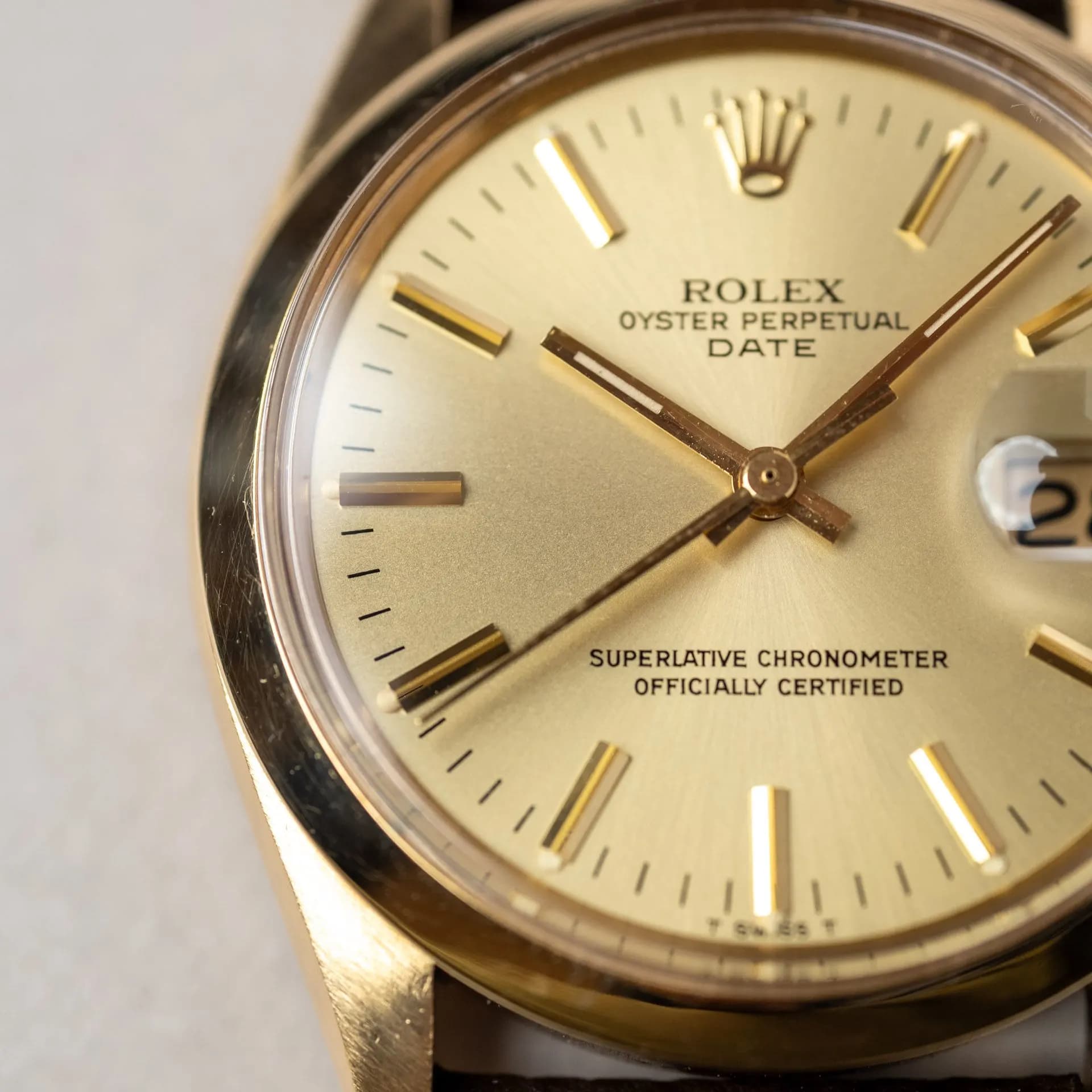 Oyster Perpetual 1500 Cuir  – 1974