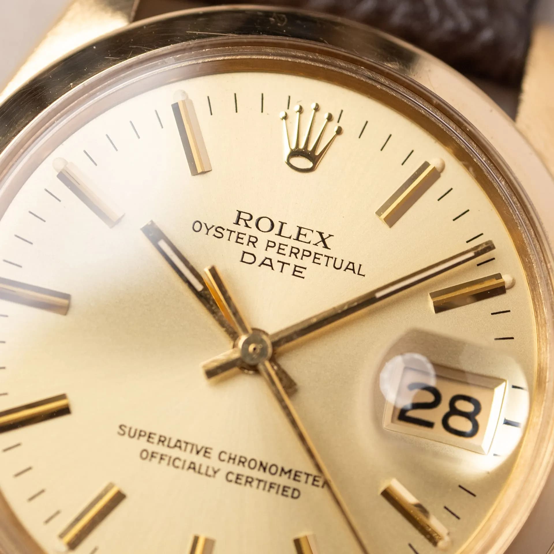 Oyster Perpetual 1500 Cuir  – 1974