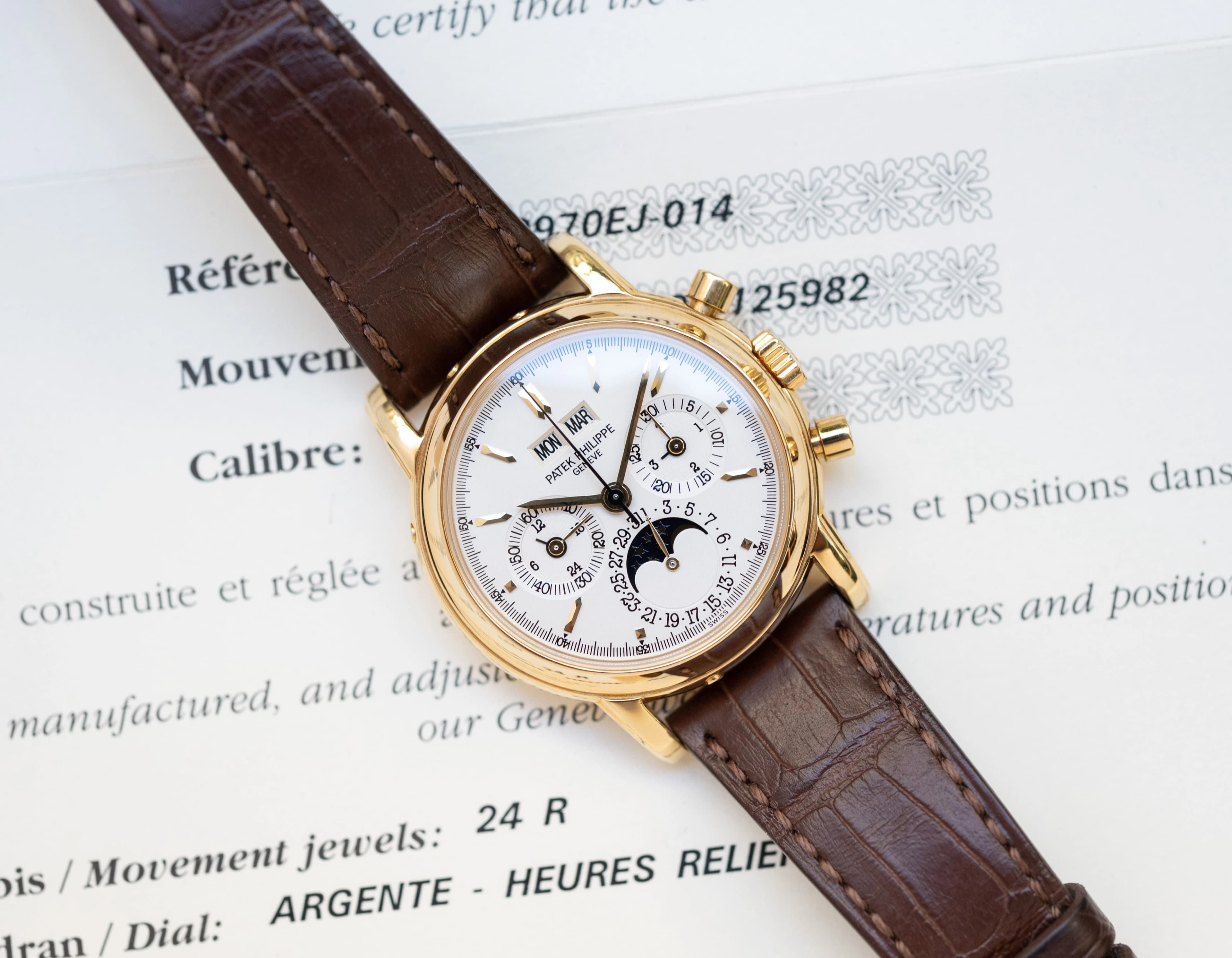 Patek Philippe Perpetual Calendar Chronograph 3970 - The Four Series