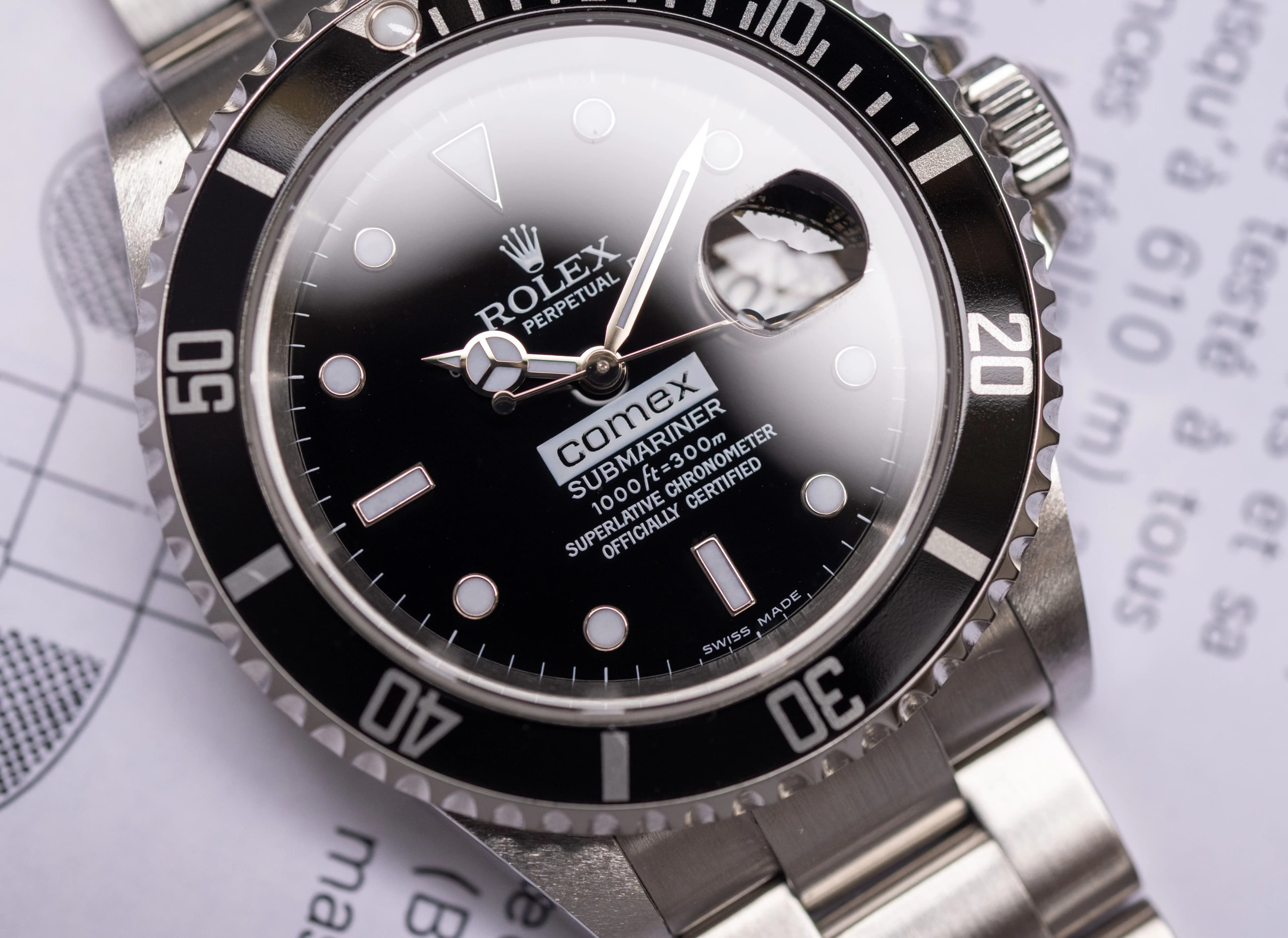 Submariner 16610-LN Stainless Steel  – 1997