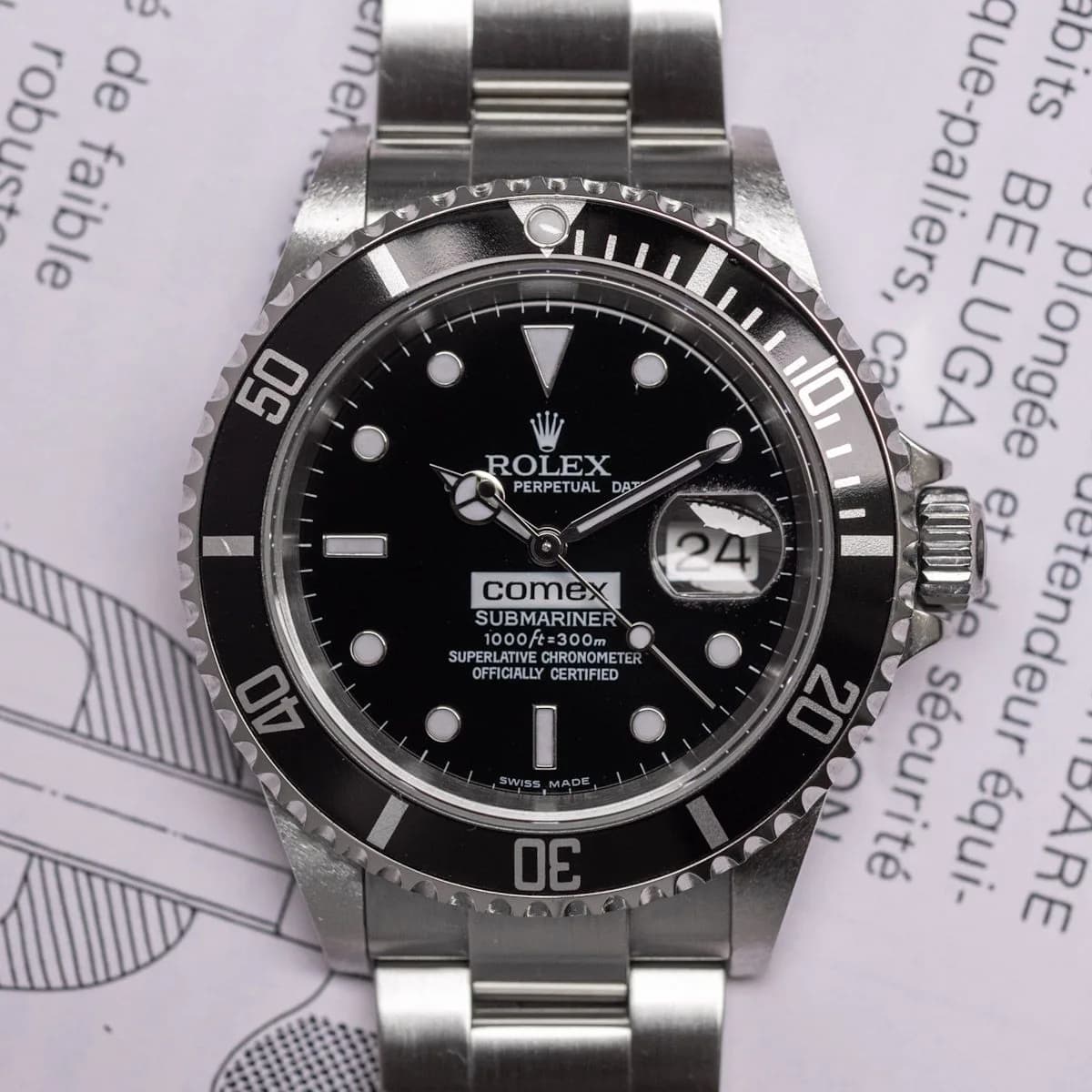 Submariner 16610-LN Stainless Steel  – 1997