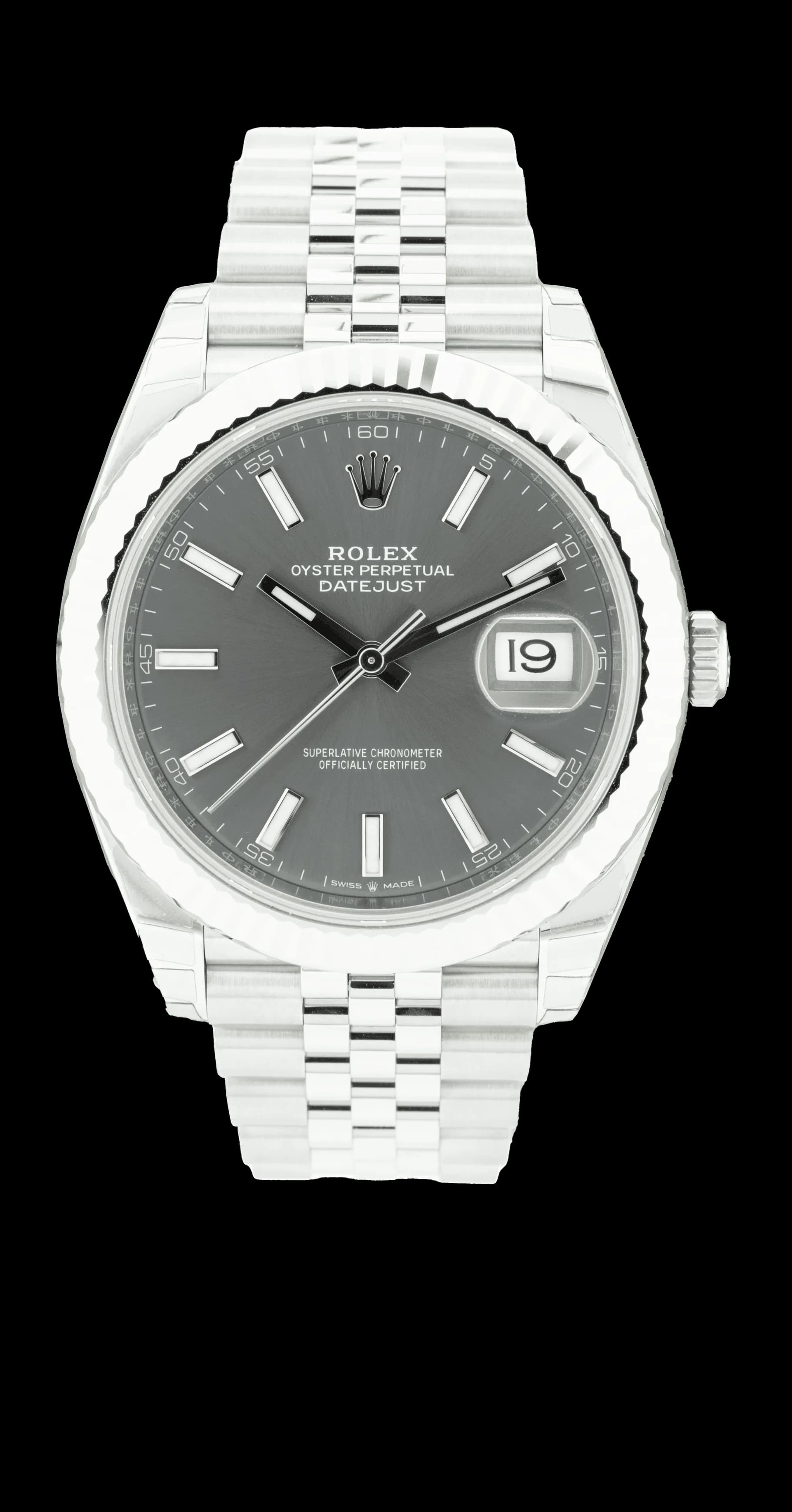 Datejust 126334 Stainless Steel "Rhodium" – 2021