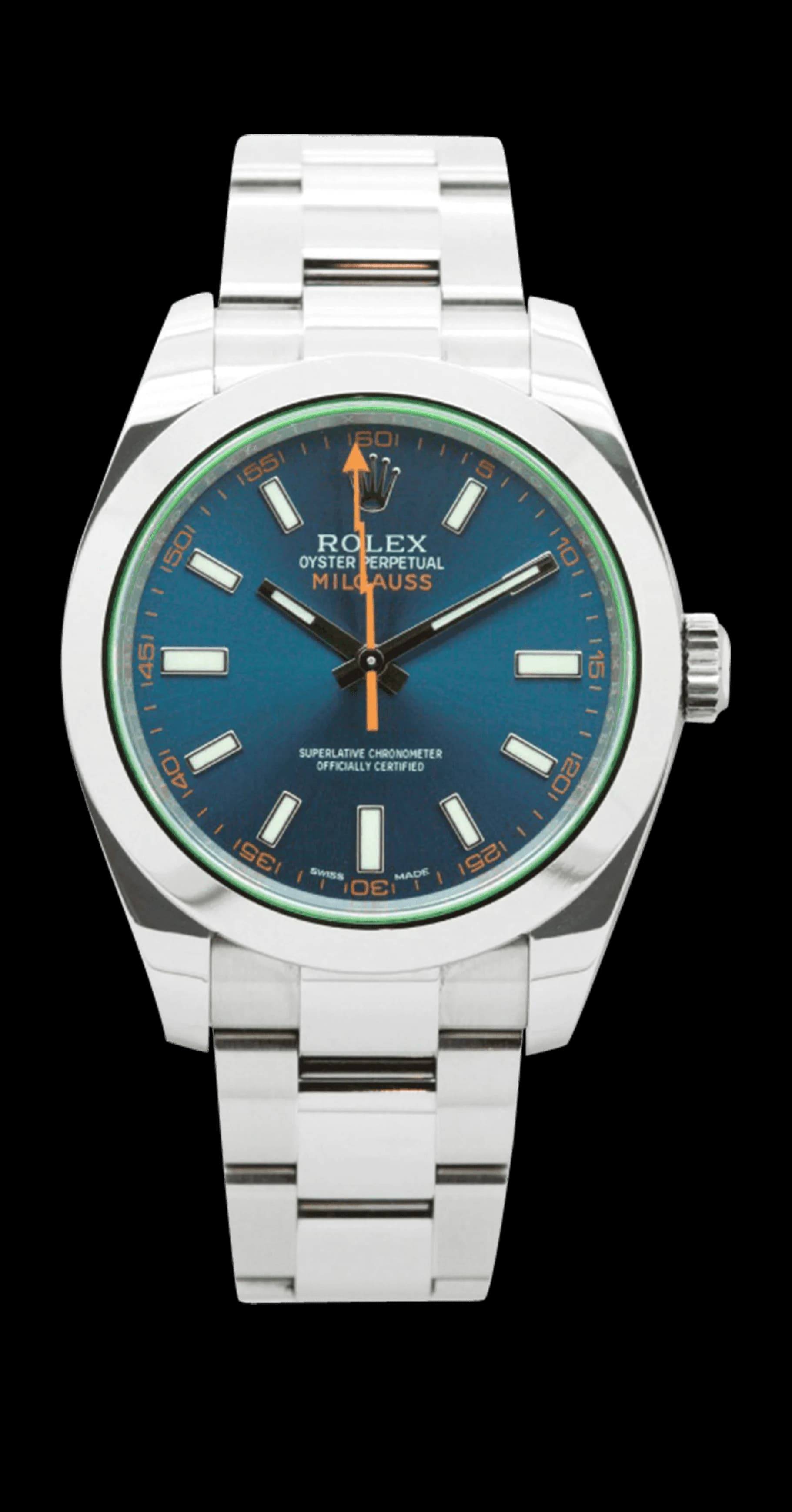 Milgauss 116400GV Acier "Z-Blue" – 2018