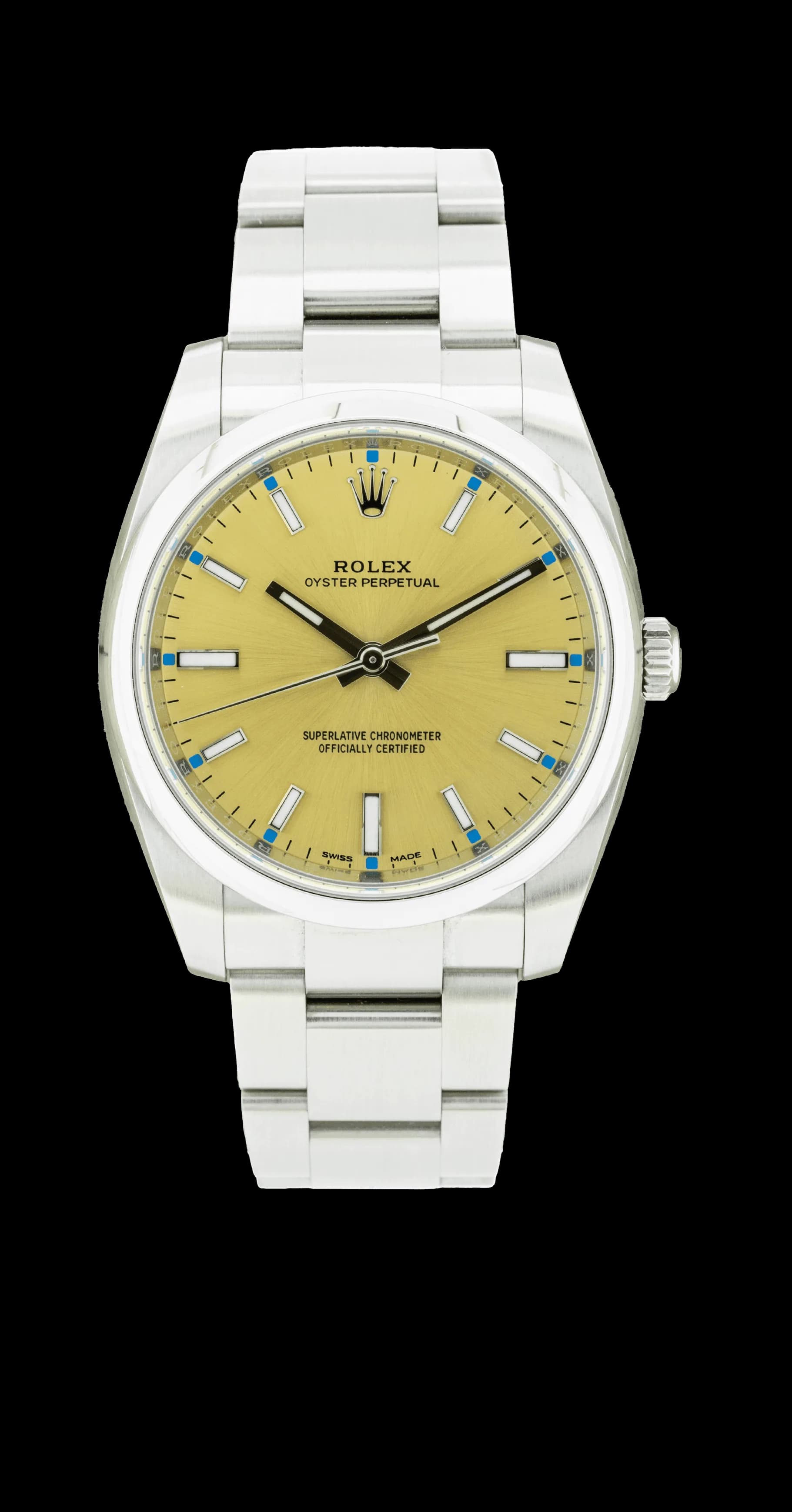 Oyster Perpetual 114200 Stainless Steel  – 2018