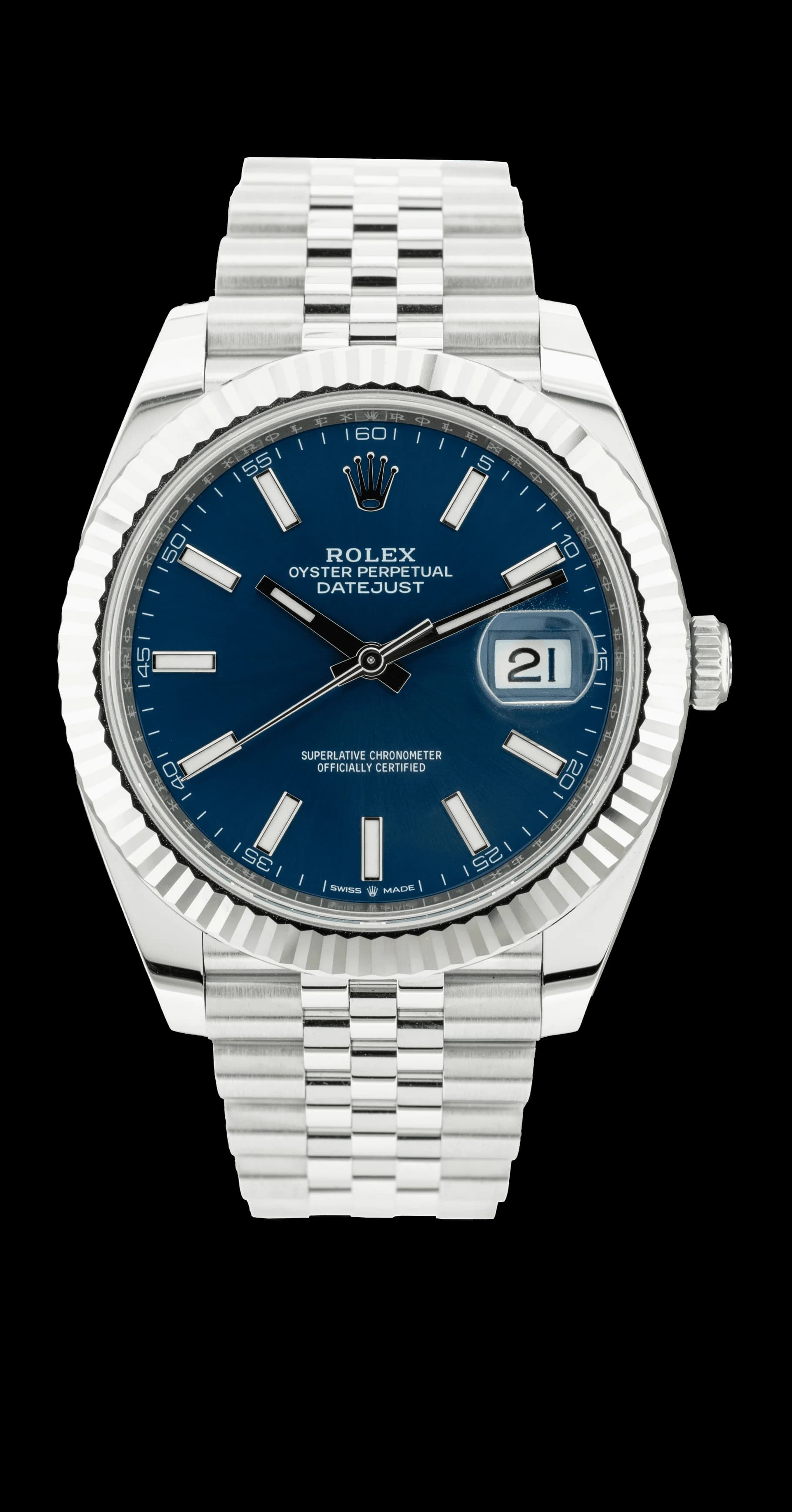 Datejust 126334 Acier "Bleu Vif" – 2025