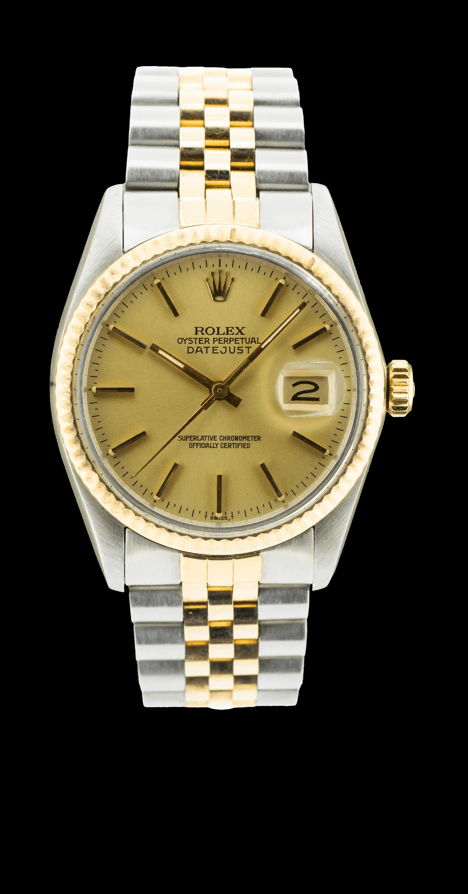 Datejust 16013 Steel and Gold  – 1986