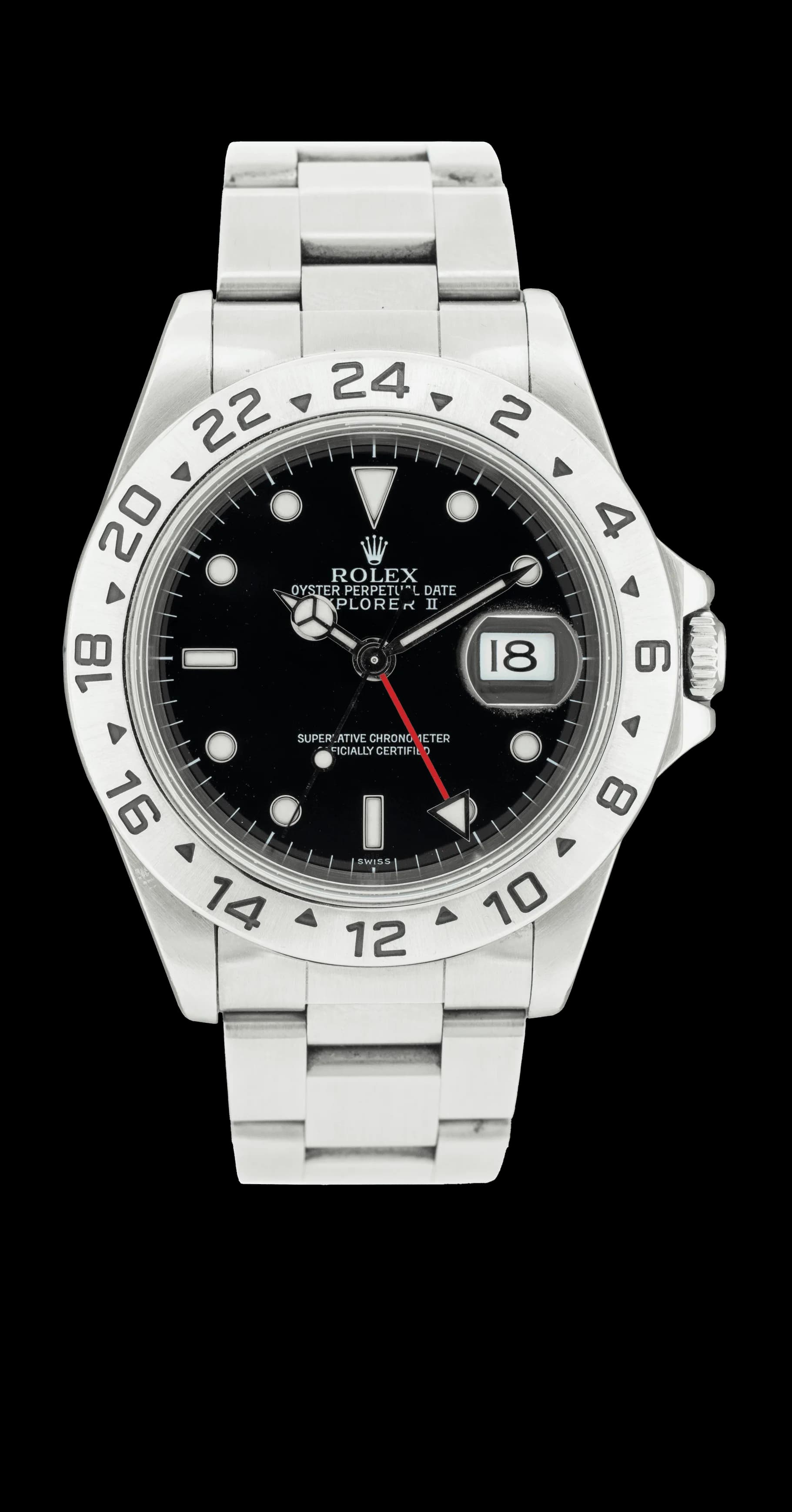 Explorer ll 16570 Acier "Swiss Only" – 1999