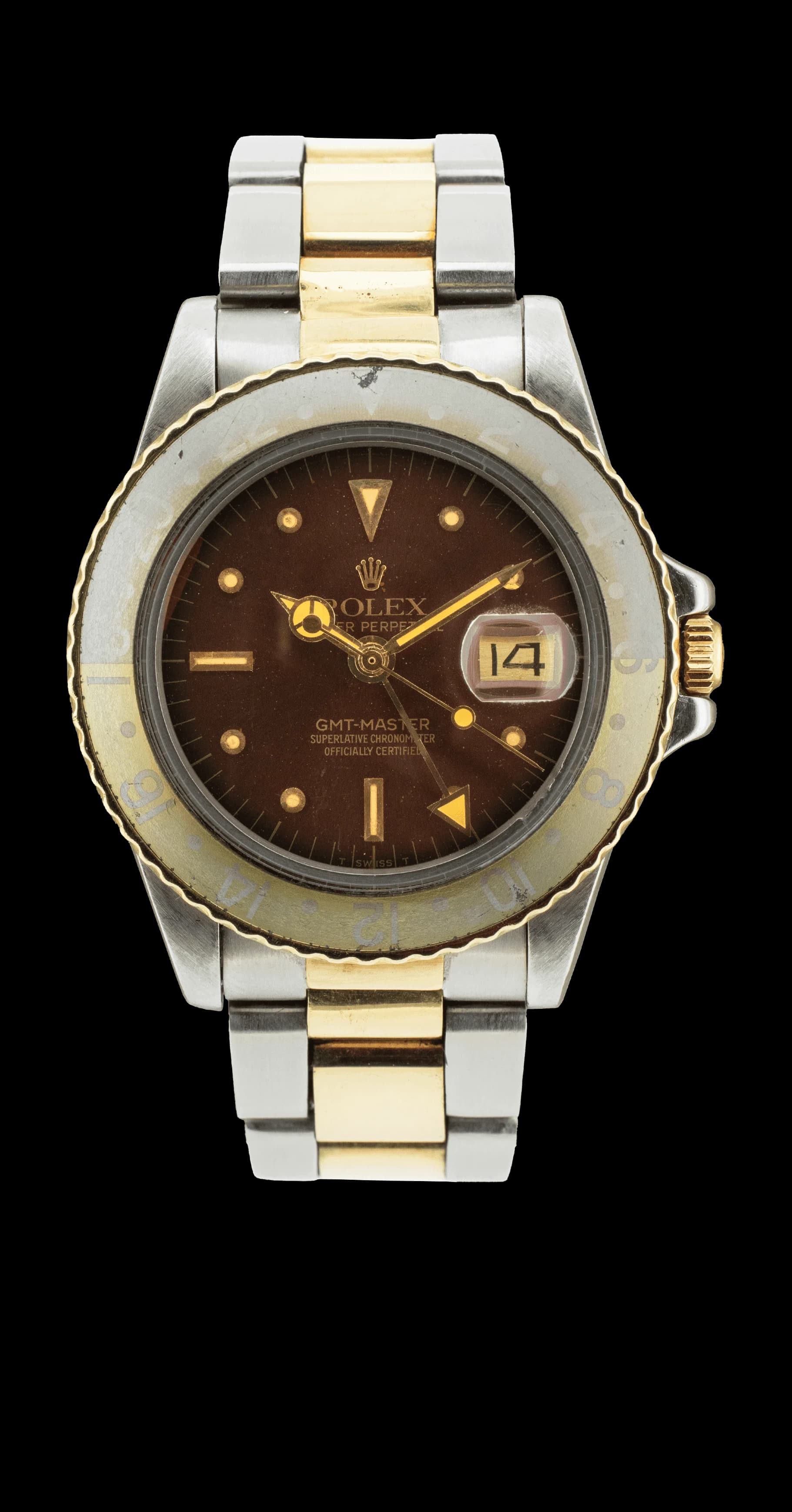 GMT Master 1675/3 Or et Acier "Rootbeer" – 1979