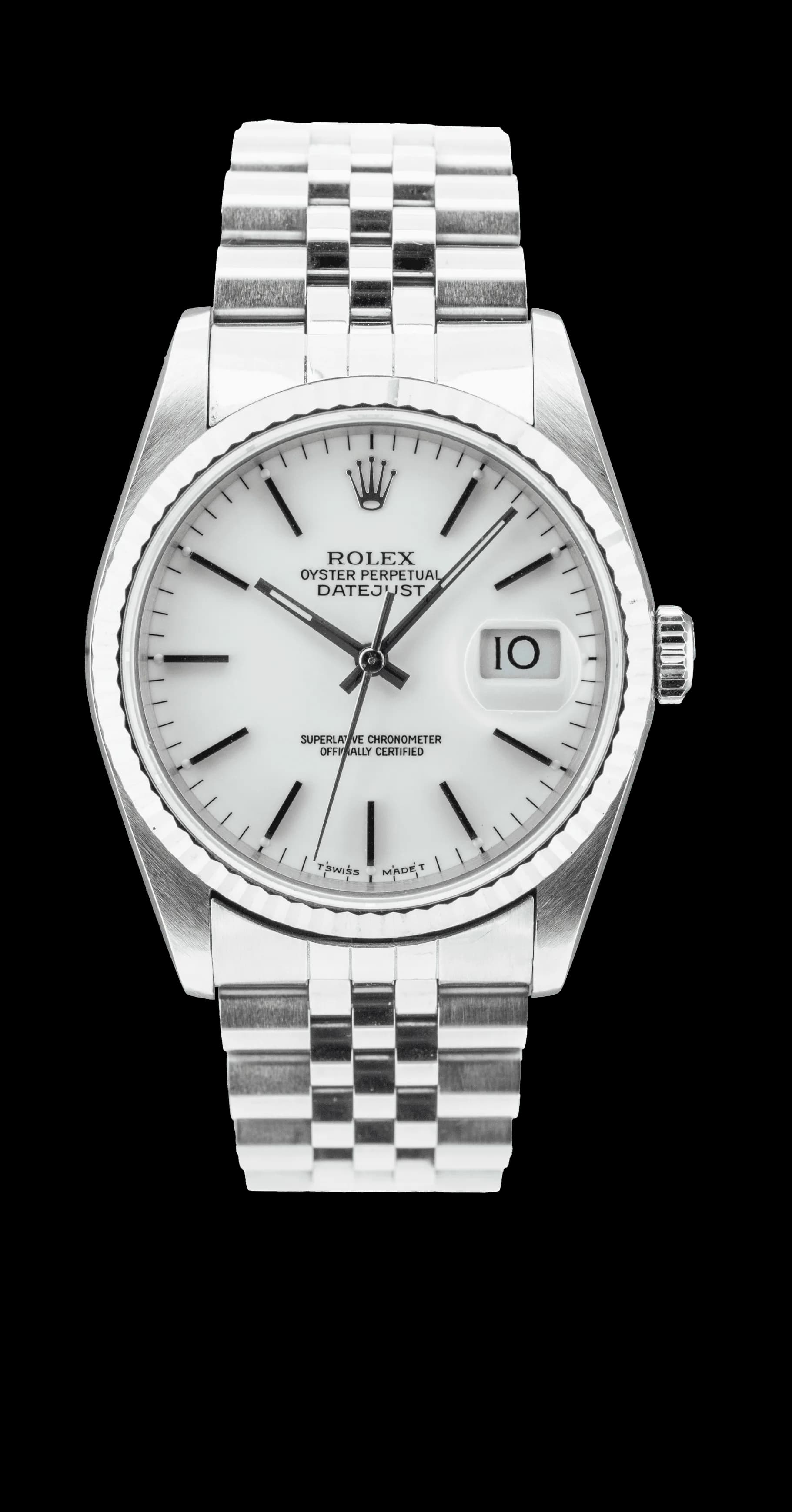 Datejust 16234 Acier "Porcelaine" – 1989