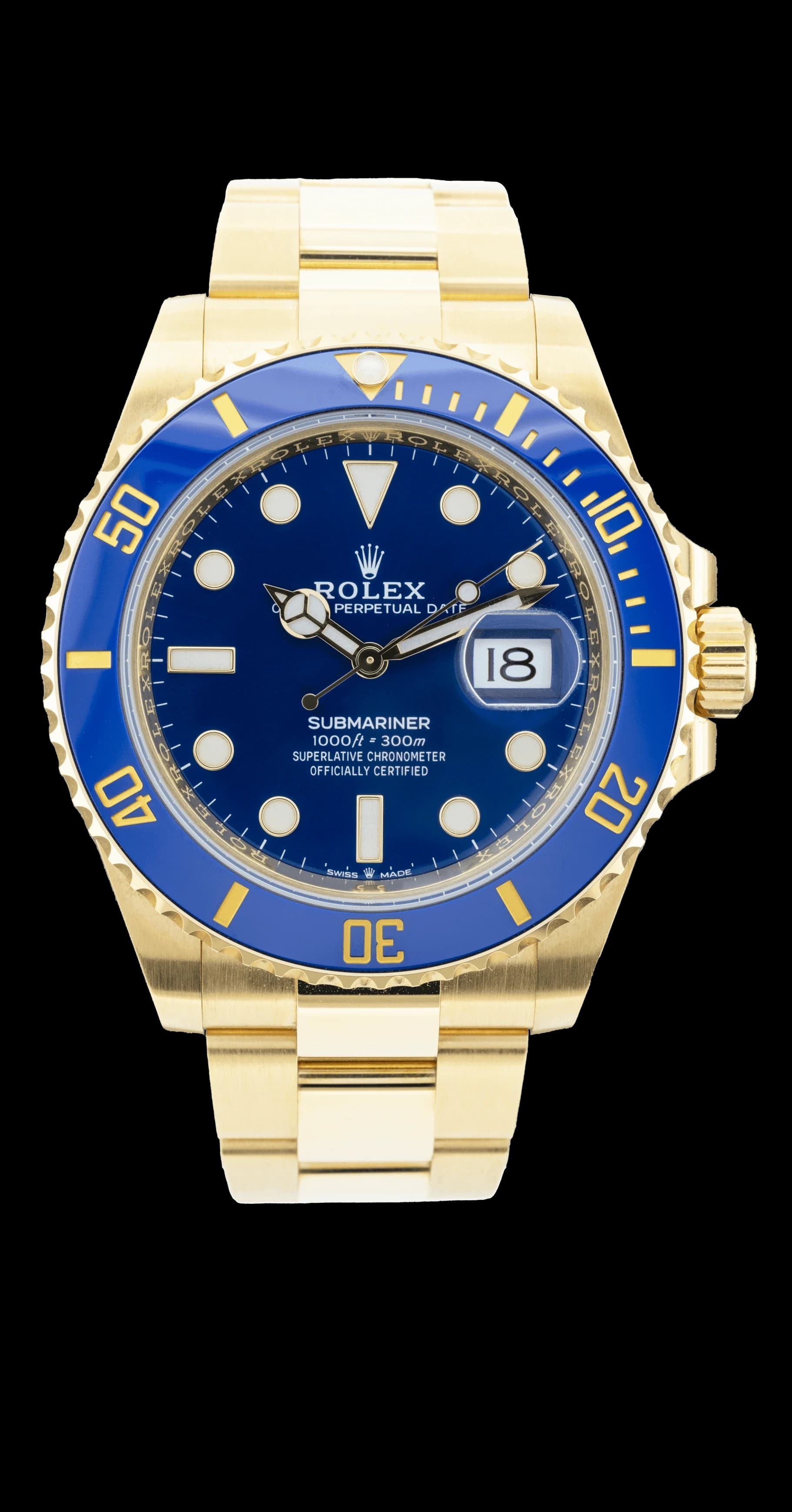 Submariner 126618LB Yellow Gold  – 2021