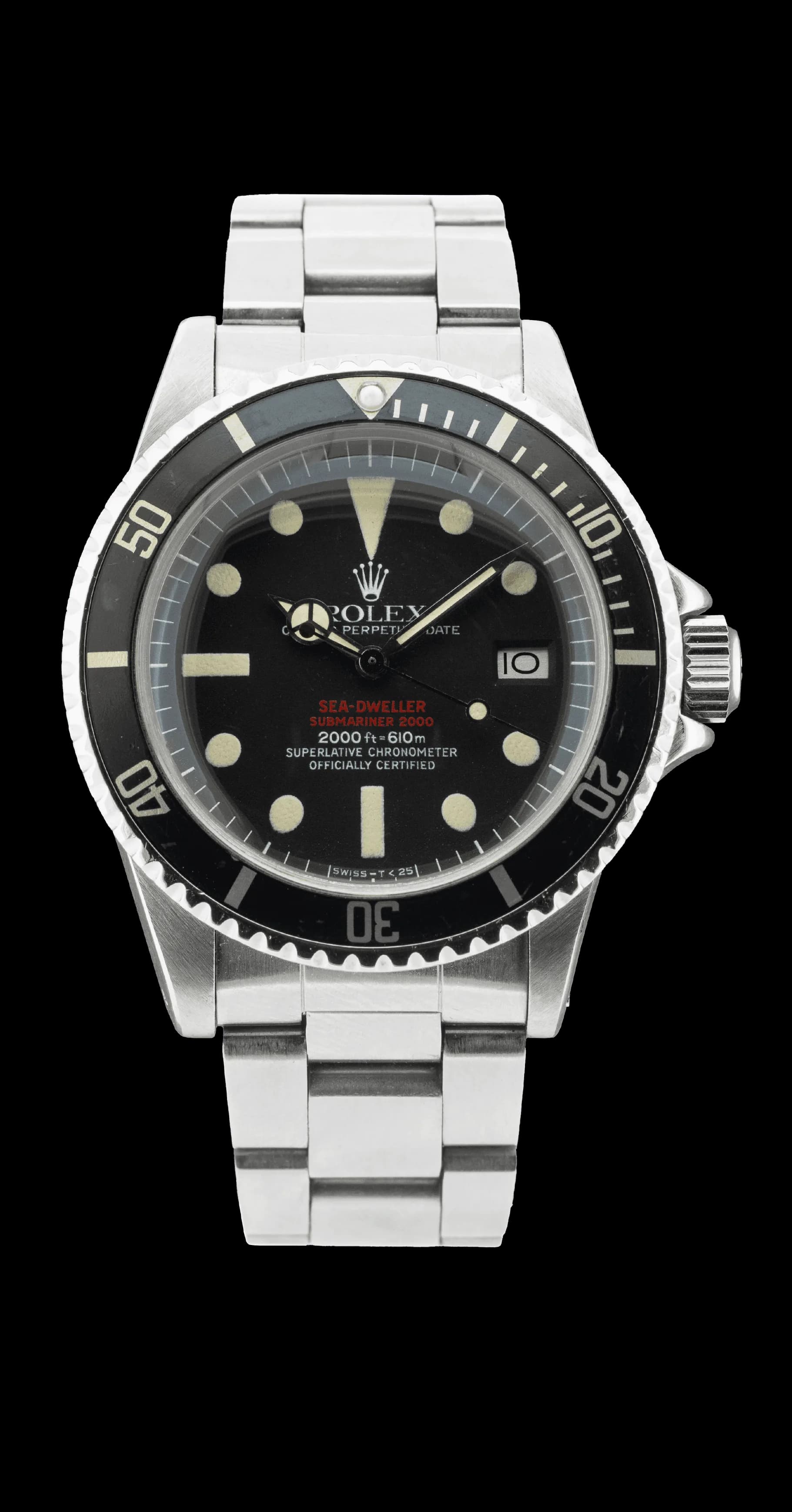 Sea-Dweller 1665  Acier "Double Red" – 1976