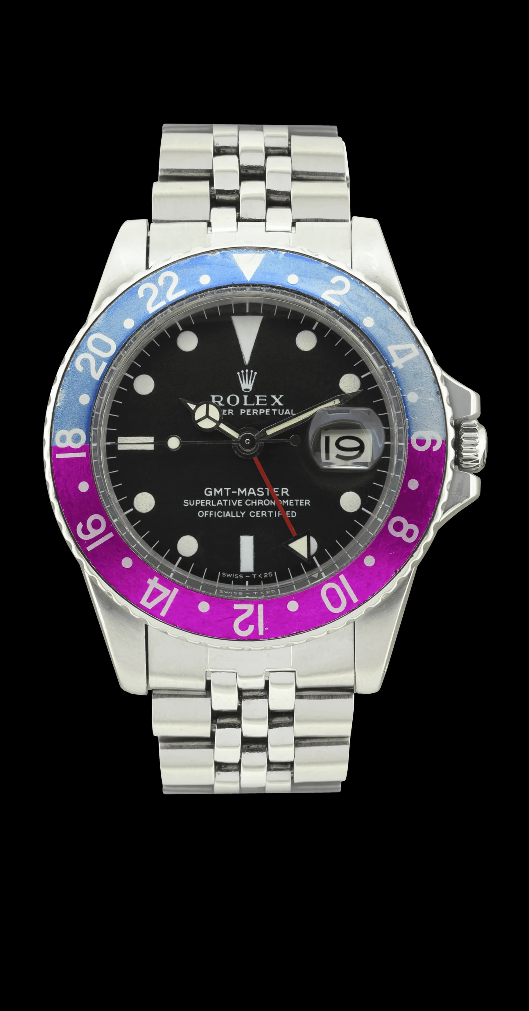 GMT Master 1675 Acier "Fuschia" – 1969