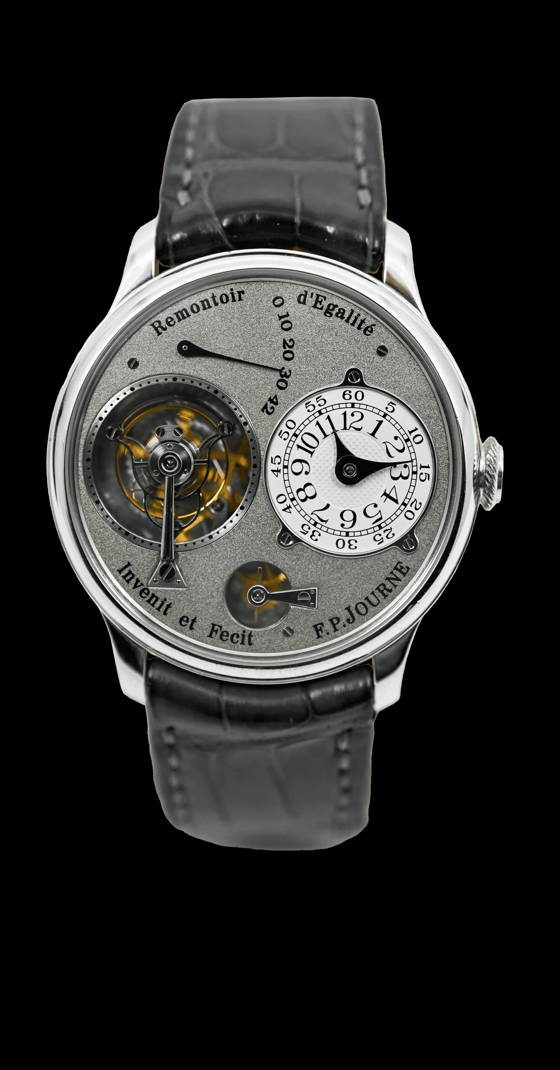 F.P. Journe Tourbillon Souverain Remontoir d'Egalité Tourbillon Souverain Alligator  – 2009