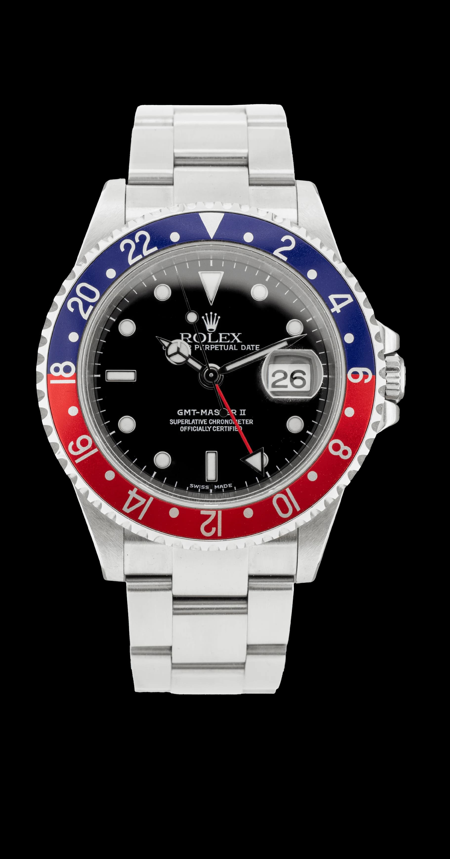 GMT Master ll 16710 Acier "Pepsi" – 2003