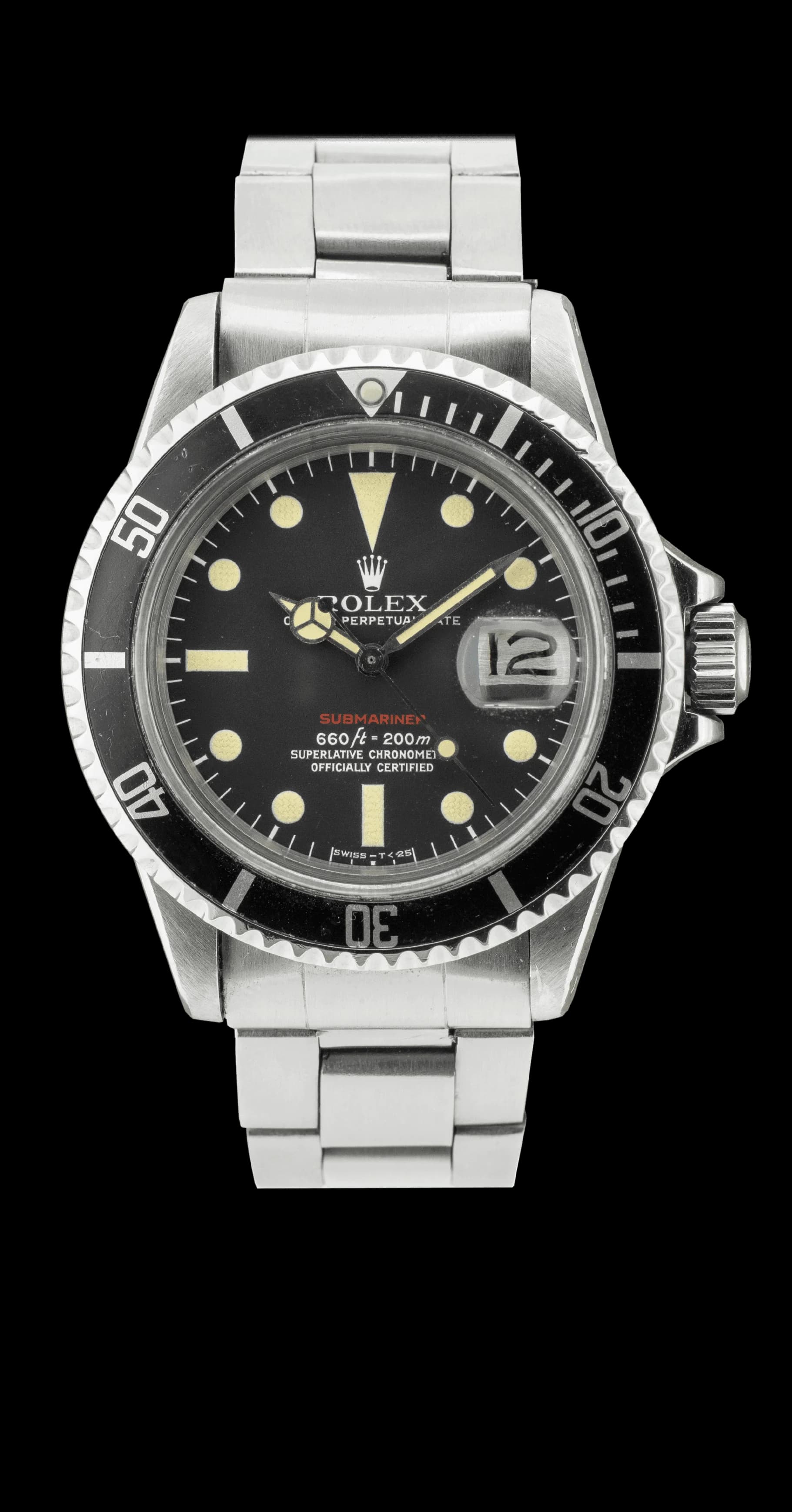 Submariner 1680 Red Acier  – 1971