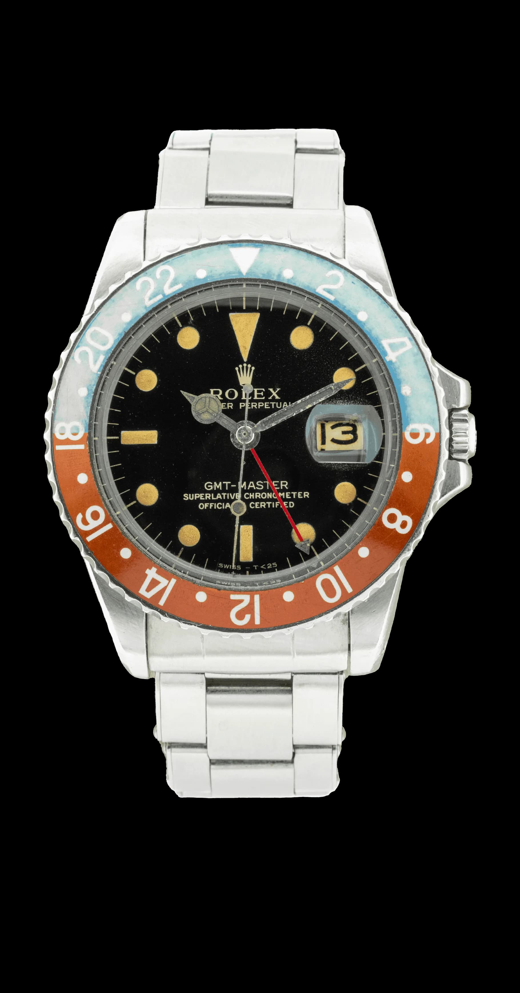 GMT Master 1675 Acier "Gilt" – 1965