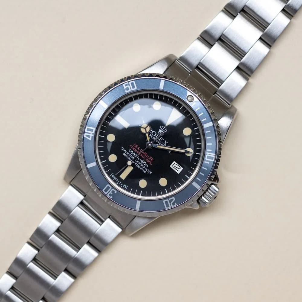 Technical review of Rolex Sea-Dweller 1665 MK IV "Double Red"