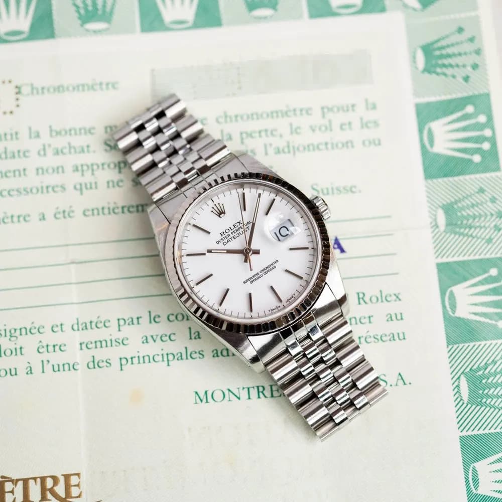 Datejust 16234 undefined "Porcelaine" – 1989