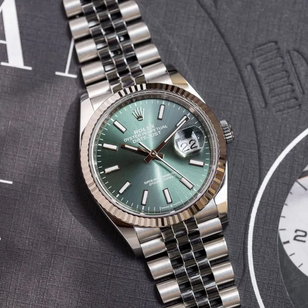 Datejust 126234 undefined "Mint Green" – 2024