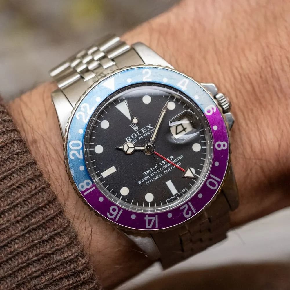 GMT Master 1675 undefined "Fuschia" – 1969