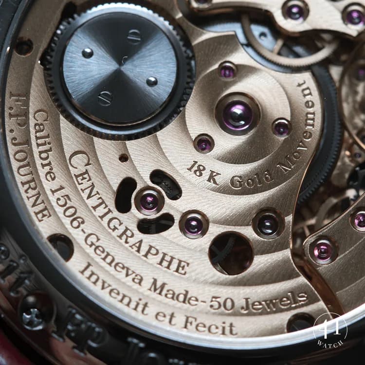 Chronomètre Centigraphe Chronomètre Centigraphe Platine Alligator  – 2007