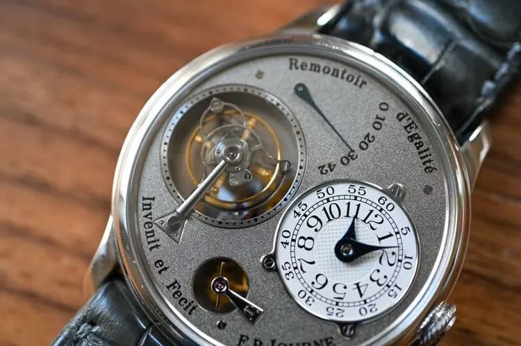 F.P. Journe Tourbillon Souverain Remontoir d'Egalité Tourbillon Souverain Alligator  – 2009