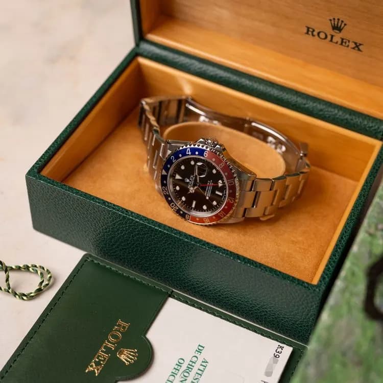 GMT Master ll 16710 Acier "Pepsi" – 2002