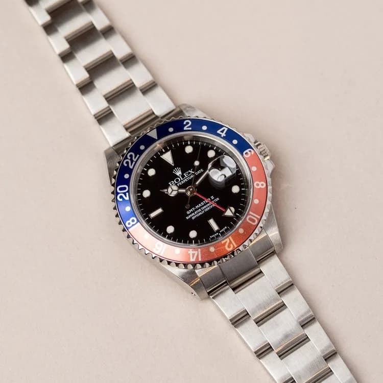 GMT Master ll 16710 Acier "Pepsi" – 2002