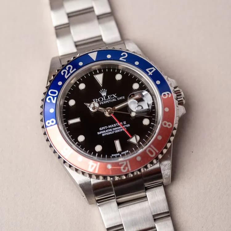 GMT Master ll 16710 Acier "Pepsi" – 2002