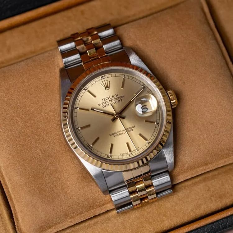 Datejust 16233 Steel and Gold  – 1989