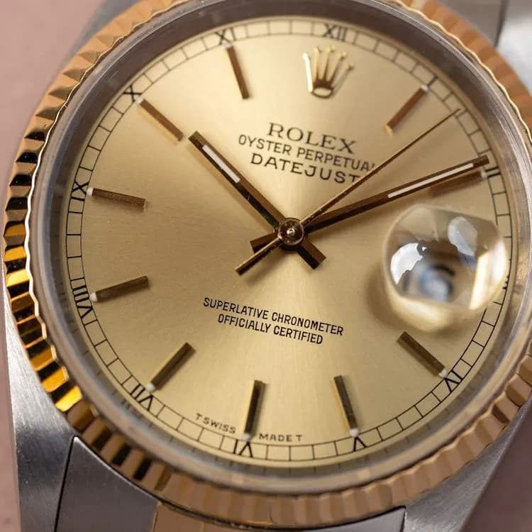 Datejust 16233 Steel and Gold  – 1989